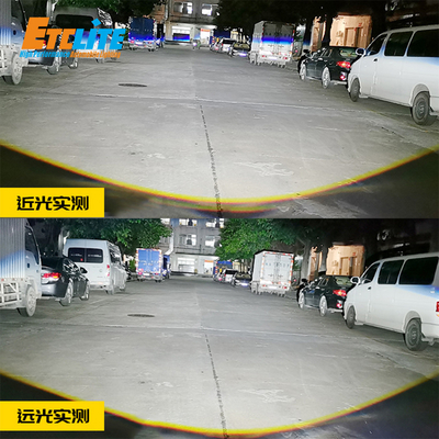 Biled Canbus 2.5 Led Projector Lens 70W 5500K Headlight Bi H4 Led Projector Lens Bright Car Light Bulb Lamp For Car